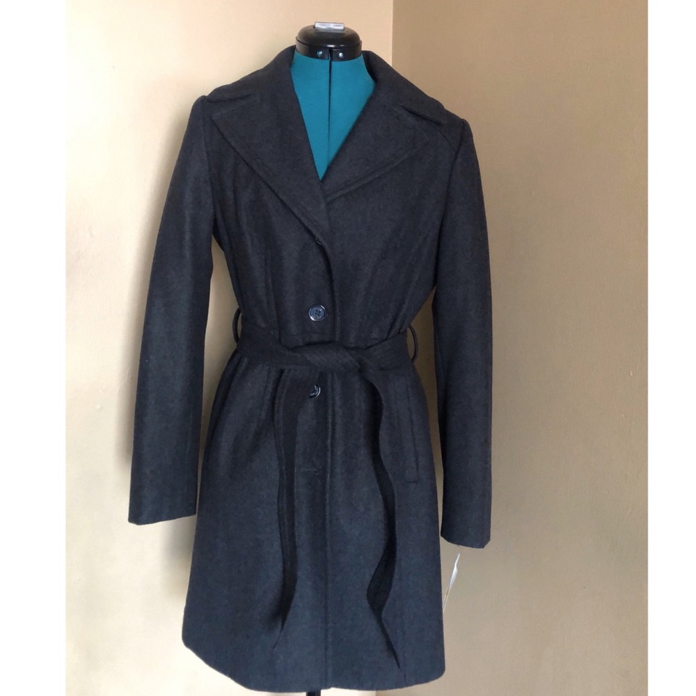 Micheal Kors Wool Belt Coat